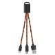 Braided 3-in-1 Charging Buddy