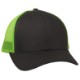 Vibrant Twill Constructed Trucker Cap with Mesh