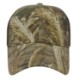 Camo Constructed Cap with Solid Color Mesh Back