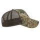 Camo Constructed Cap with Solid Color Mesh Back
