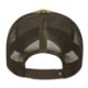 Camo Constructed Cap with Solid Color Mesh Back