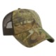 Camo Constructed Cap with Solid Color Mesh Back