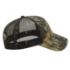 Camo Twill Constructed Cap with Camo Mesh Back