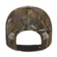 Camo Twill Constructed Cap with Camo Mesh Back