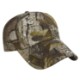 Camo Twill Constructed Cap with Camo Mesh Back