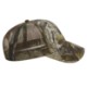 Camo Twill Constructed Cap with Camo Mesh Back