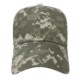 Digital Camo Twill Constructed Cap