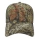 Full Camo Twill Constructed Cap