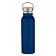 Liberty Stainless Steel Vacuum Insulated Bottle w/ Wood Lid, 21oz.