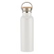 Liberty Stainless Steel Vacuum Insulated Bottle w/ Wood Lid, 21oz.