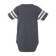 Rabbit Skins® Combed Ringspun Cotton Infant Football Fine Jersey Bodysuit