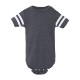 Rabbit Skins® Combed Ringspun Cotton Infant Football Fine Jersey Bodysuit