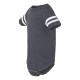 Rabbit Skins® Combed Ringspun Cotton Infant Football Fine Jersey Bodysuit