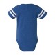 Rabbit Skins® Combed Ringspun Cotton Infant Football Fine Jersey Bodysuit