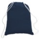 Drawstring Cotton Canvas Cinchpack, 5.5 oz.