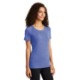 Sport-Tek® PosiCharge® Ladies' Triblend Wicking Scoop Neck Raglan Tee