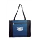 Double Zippered Polyester Tote