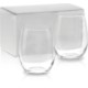 Stemless White Wine Gift Set, 15 oz.