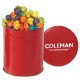 Gourmet Corporate Colors Mix & Match Flavored Popcorn Tin, Quart