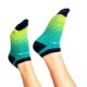 Custom Knit Cotton Blend No-Show Ankle Socks