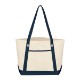 Medium Cotton Canvas Sailing Tote Bag