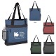 Hidden Zipper Outing Polycanvas Tote Bag
