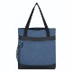 Hidden Zipper Outing Polycanvas Tote Bag