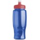 Transparent Grip Poly-Pure Sport Bottle, 27oz. - Push Pull Lid