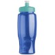 Transparent Grip Poly-Pure Sport Bottle, 27oz. - Push Pull Lid