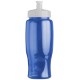 Transparent Grip Poly-Pure Sport Bottle, 27oz. - Push Pull Lid