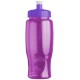 Transparent Grip Poly-Pure Sport Bottle, 27oz. - Push Pull Lid