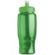 Transparent Grip Poly-Pure Sport Bottle, 27oz. - Push Pull Lid