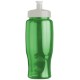 Transparent Grip Poly-Pure Sport Bottle, 27oz. - Push Pull Lid