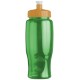 Transparent Grip Poly-Pure Sport Bottle, 27oz. - Push Pull Lid