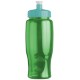 Transparent Grip Poly-Pure Sport Bottle, 27oz. - Push Pull Lid