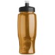 Transparent Grip Poly-Pure Sport Bottle, 27oz. - Push Pull Lid