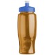 Transparent Grip Poly-Pure Sport Bottle, 27oz. - Push Pull Lid