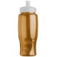 Transparent Grip Poly-Pure Sport Bottle, 27oz. - Push Pull Lid
