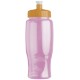 Transparent Grip Poly-Pure Sport Bottle, 27oz. - Push Pull Lid