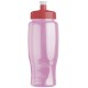 Transparent Grip Poly-Pure Sport Bottle, 27oz. - Push Pull Lid