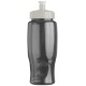 Transparent Grip Poly-Pure Sport Bottle, 27oz. - Push Pull Lid