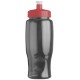 Transparent Grip Poly-Pure Sport Bottle, 27oz. - Push Pull Lid
