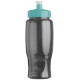 Transparent Grip Poly-Pure Sport Bottle, 27oz. - Push Pull Lid