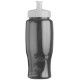 Transparent Grip Poly-Pure Sport Bottle, 27oz. - Push Pull Lid