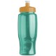 Transparent Grip Poly-Pure Sport Bottle, 27oz. - Push Pull Lid