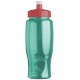Transparent Grip Poly-Pure Sport Bottle, 27oz. - Push Pull Lid