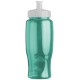 Transparent Grip Poly-Pure Sport Bottle, 27oz. - Push Pull Lid