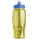 Transparent Grip Poly-Pure Sport Bottle, 27oz. - Push Pull Lid
