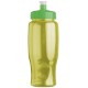Transparent Grip Poly-Pure Sport Bottle, 27oz. - Push Pull Lid