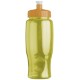 Transparent Grip Poly-Pure Sport Bottle, 27oz. - Push Pull Lid